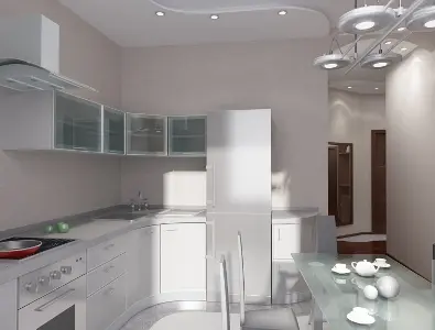 Эргономичная угловая кухня на заказ в форме L